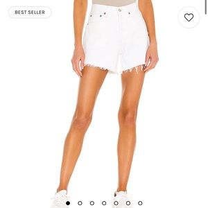 agolde parker long shorts